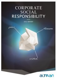 Discover the 2012 Altran Corporate Social Responsibility Report