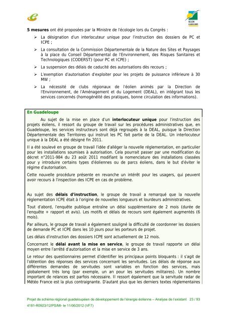 Analyse de l'existant - PrÃ©fecture de rÃ©gion Guadeloupe