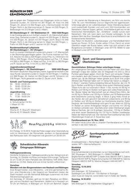 regionaltage - Mögglingen