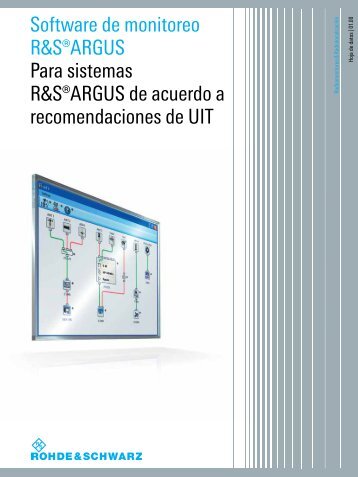 Software de monitoreo R&S ARGUS - Rohde & Schwarz Canada