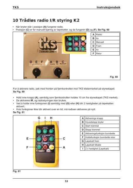 K2 CombiCutter Radio IR styring - TKS AS