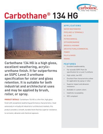 Carbothane 134 Series - Carboline