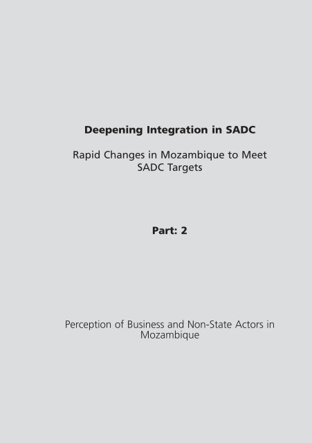 Deepening Integration in SADC - Fes-botswana.org
