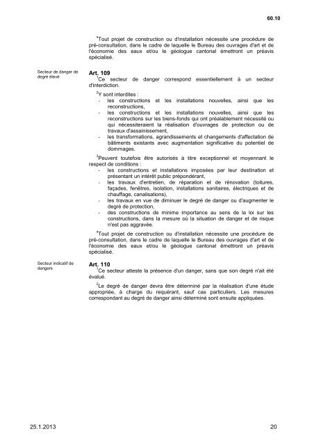 REGLEMENT D'AMENAGEMENT COMMUNAL (RAC) - Ville de La ...