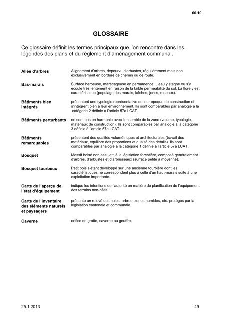 REGLEMENT D'AMENAGEMENT COMMUNAL (RAC) - Ville de La ...