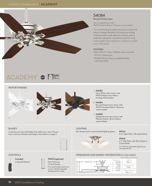 SIMPLY elegant - Casablanca Fan