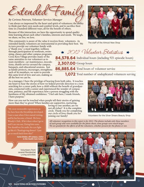 Download the Spring 2013 Issue Volunteer Saluet (PDF)