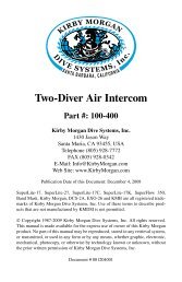 Two-Diver Communications Manual - DECA | Diving Equipment ...