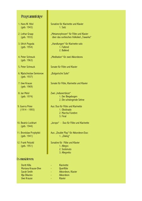 Ein Programm Programm