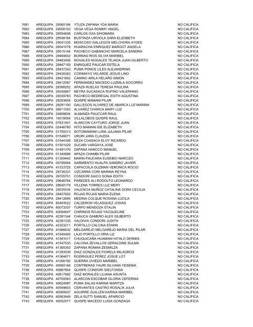 ministerio de educacion concurso pÃºblico de plazas docentes 2008