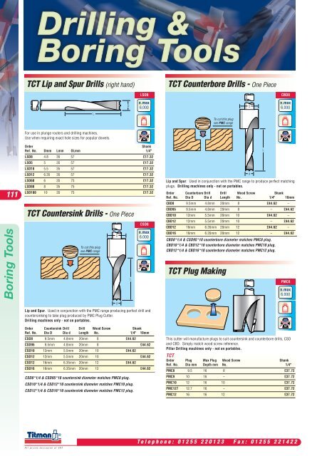 TCT 'V' Point - Allied (Tooling) Ltd