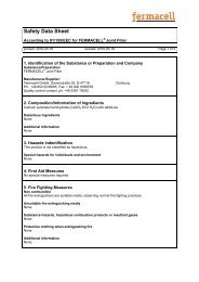 FERMACELL Joint Filler _COSHH Safety Data Sheet