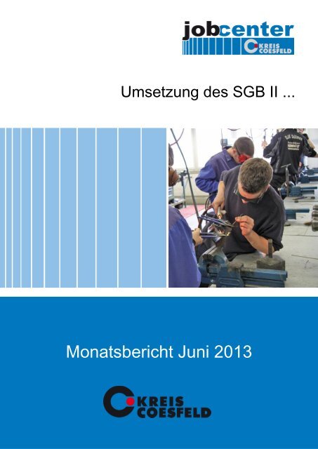 Monatsbericht Juni 2013 - Kreis Coesfeld