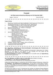 30. November 2006 - Elternverein BRG14