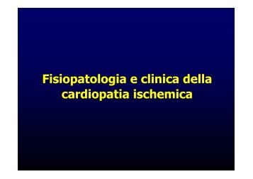 La cardiopatia ischemica - Cuorediverona.it