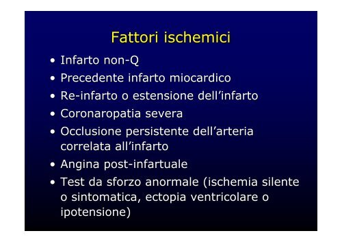 La cardiopatia ischemica - Cuorediverona.it