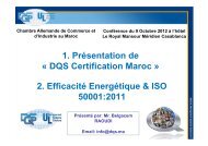 1. Présentation de « DQS Certification Maroc » 2 ... - DEinternational