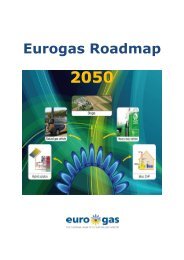 Eurogas Roadmap 2050 - explanatory note