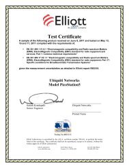Test Certificate - Ubiquiti Networks