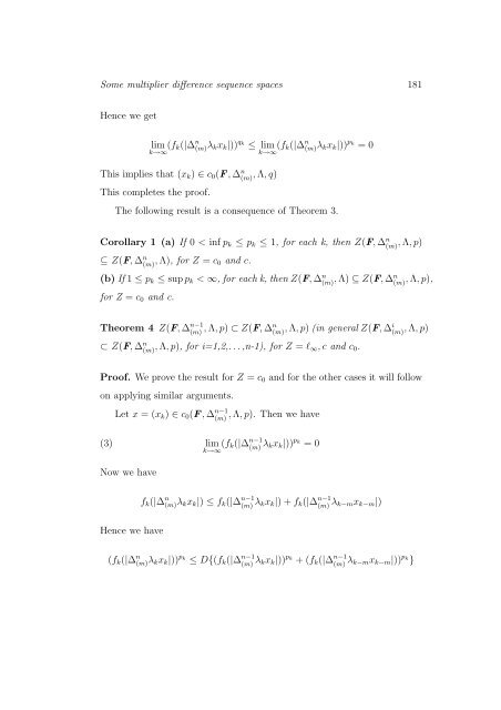 Some multiplier difference sequence spaces defined by a sequence ...