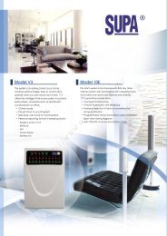 Supa10, Supa20 Alarm brochures - Ealarm.com.my