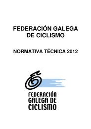 Normativa - FederaciÃ³n Galega de Ciclismo