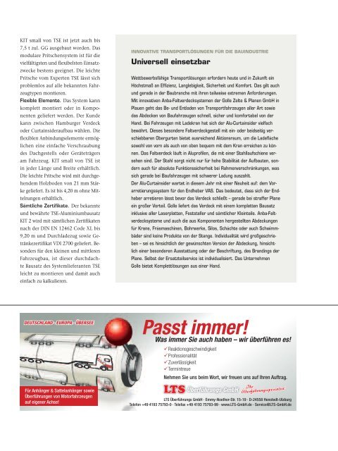 ePaper - NFM Verlag Nutzfahrzeuge Management