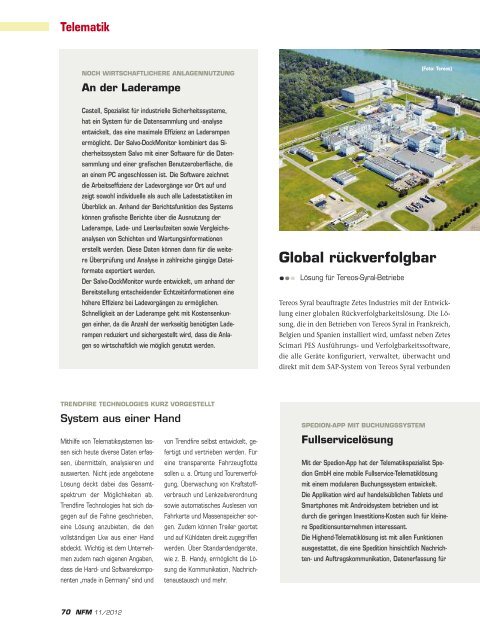 ePaper - NFM Verlag Nutzfahrzeuge Management