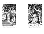 Stations of the Cross - Sanctus Simplicitus