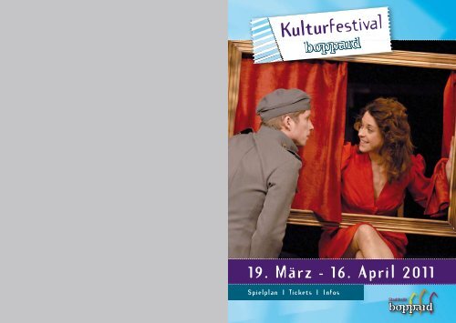 Kulturfestival 19. März - 16. April 2011 - Stadthalle Boppard