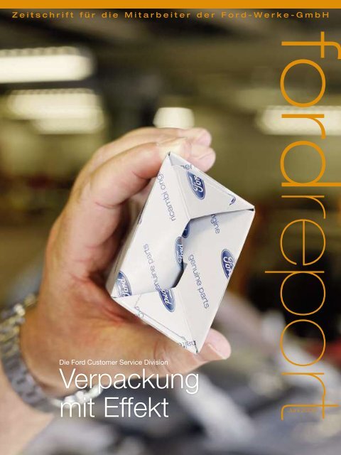 verpackung mit effekt ford
