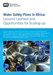 Water Safety Plans in Africa: Lessons Learned and Opportunities for ...