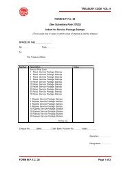 TREASURY CODE VOL- II FORM M.P.T.C. 38 ... - Mptreasury.org