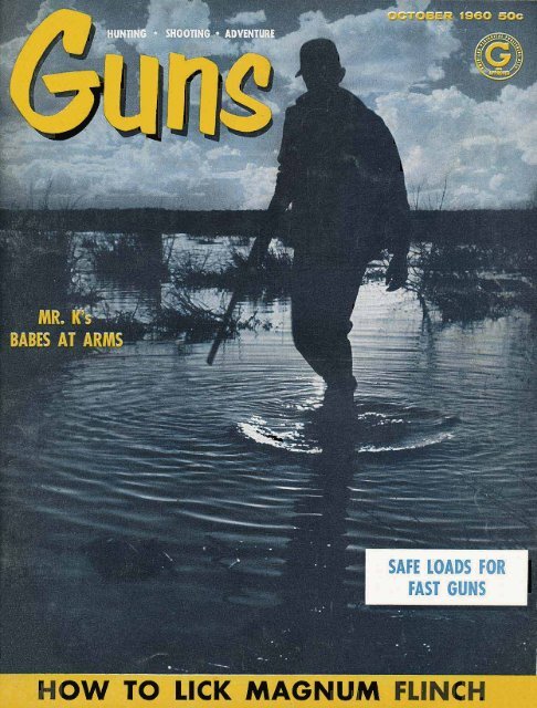 GUNS Magazine October 1960 - Jeffersonian