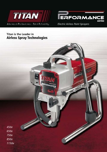 Electric Airless Paint Sprayers - Wagner
