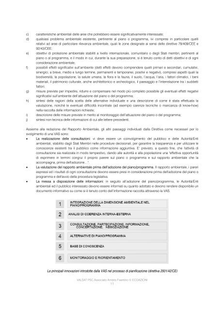 Valutazione PSC Associato_Cap. 1-7 - Comune di Faenza