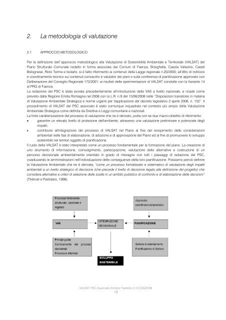 Valutazione PSC Associato_Cap. 1-7 - Comune di Faenza