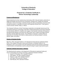 Grad Certificate in School Technology Leadership - University of ...