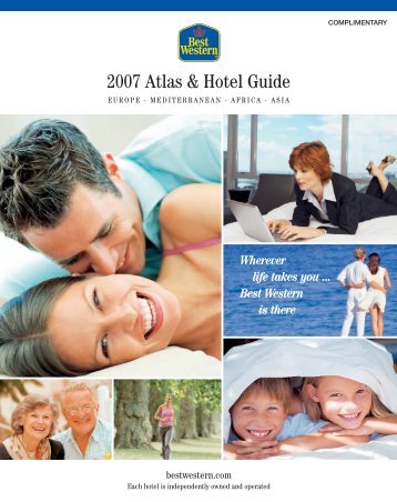 2007 Atlas & Hotel Guide - BEST WESTERN Hotel Schaper ...