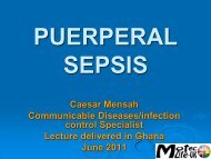 PUERPERAL SEPSIS - MOTEC LIFE-UK