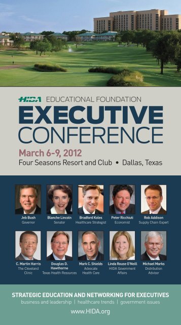 Download the full Executive Conference brochure here - Hida
