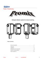 Seko Promix Instruction Manu.. - UK