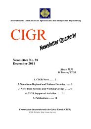 Newsletter No. 94 December 2011 - CIGR