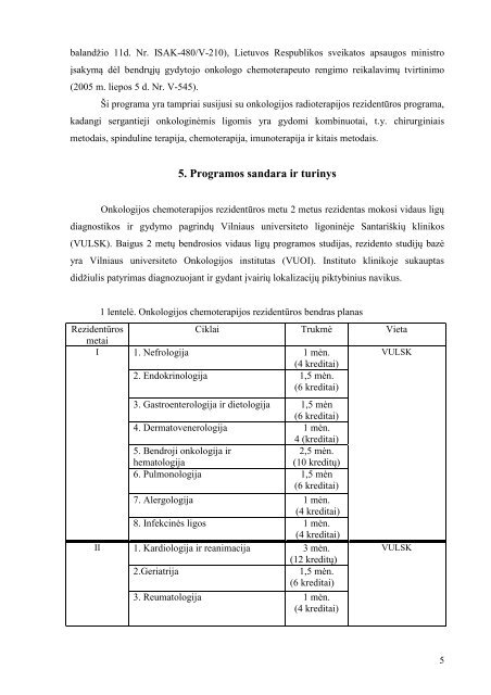 ChemoterapinÄ onkologija - VU Medicinos fakultetas - Vilniaus ...