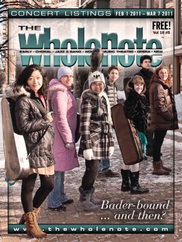 PDF Version - The Wholenote Magazine