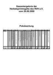 Gesamtergebnis der Herbstsprintregatta des RVH e - RuderVerein ...