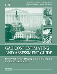 GAO cost estimating guide - Galorath