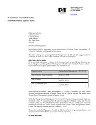 Customer letter (.PDF) - Hewlett-Packard
