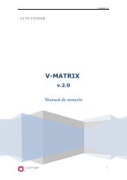 V-MATRIX - Manual de usuario matriz virtual CENTER - CCTV Center