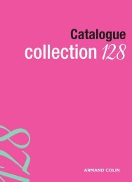 collection - Armand Colin